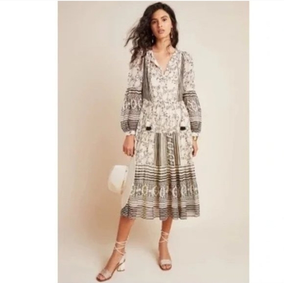 Anthropologie Dresses & Skirts - Anthropologie‎ Talulah Tierrd Midi Dress